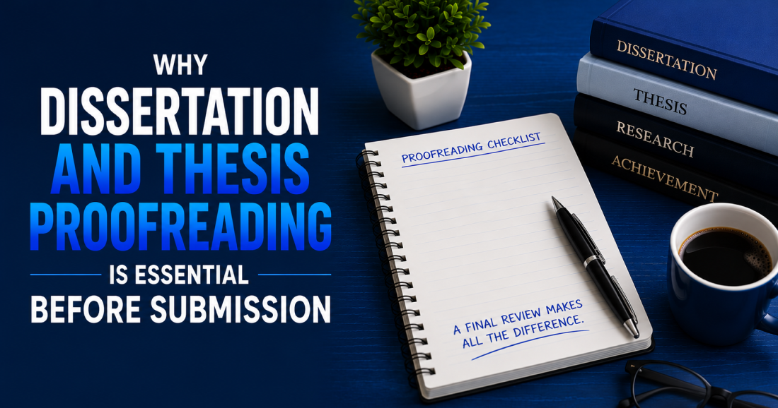 Why Dissertation and Thesis Proofreading Is Essential Before Submission